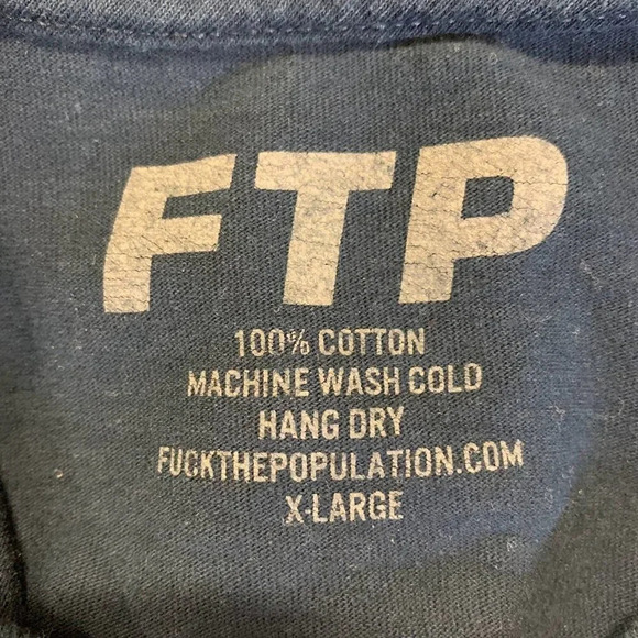 FTP Men's Hearse Rental First To Finish Crew Neck Short‎ Sleeve Cotton Tee SZ XL - Picture 6 of 10